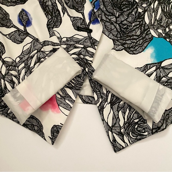 *NWOT* Halogen multi-color floral blazer - Picture 6 of 16